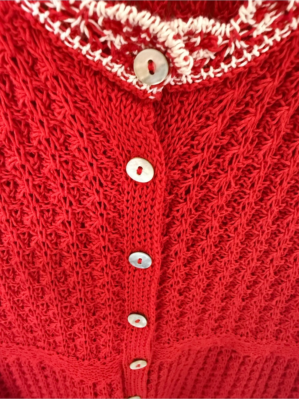 Zara Pointelle Mini Dress - Picture 3 of 7